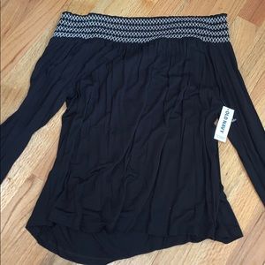 Off The Shoulder Long Sleeve